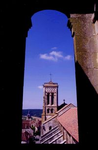 Der singende Turm der Kathedrale von Vézelay, Foto: Kurt Kramer